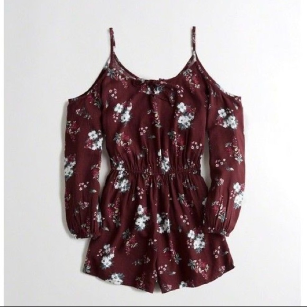 Hollister Floral Romper